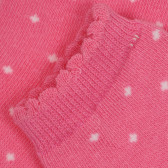 Чорапи с принт на точки, розови Cool club 309071 4