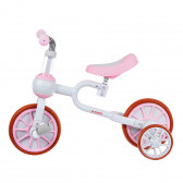 Детски велосипед RETO с помощни колела - Розов ZIZITO 309433 3