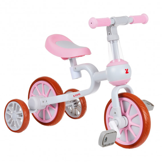 Детски велосипед RETO с помощни колела - Розов ZIZITO 309438 8