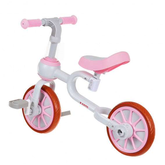 Детски велосипед RETO с помощни колела - Розов ZIZITO 309447 17