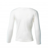 Памучна блуза с дълъг ръкав и щампа с блестящи пръски за момиче Esprit 30957 3