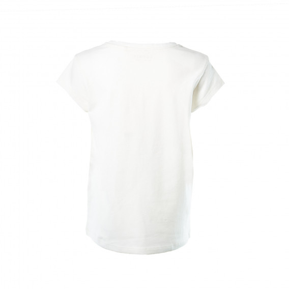 Памучна блуза със стилен мотив & с къс ръкав за момиче Esprit 30983 2
