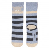 Комплект от 2 чифта чорапи за бебе, сини Chicco 310011 4