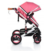 Комбинирана детска количка Gala 2 в 1 Premium, розова Moni 310584 2