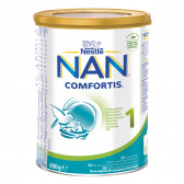 Мляко за кърмачета NAN Comfortis 1 LR Bte, 0+ месеца, кутия 800 гр. Nestle 310840 2