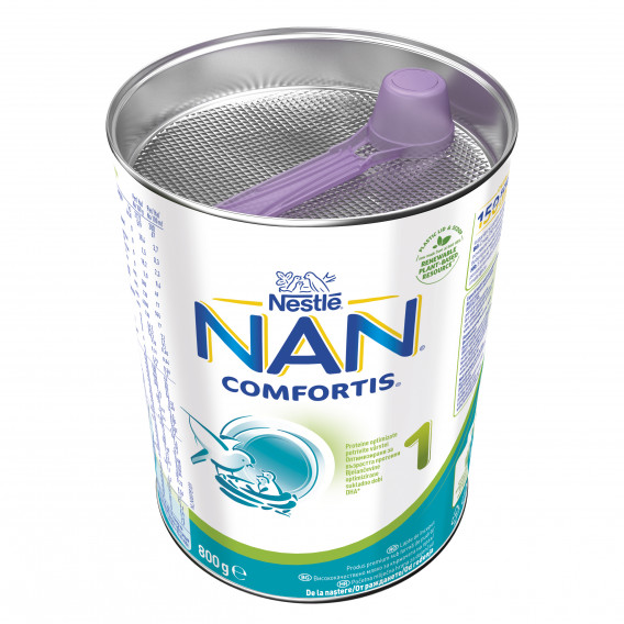 Мляко за кърмачета NAN Comfortis 1 LR Bte, 0+ месеца, кутия 800 гр. Nestle 310844 6