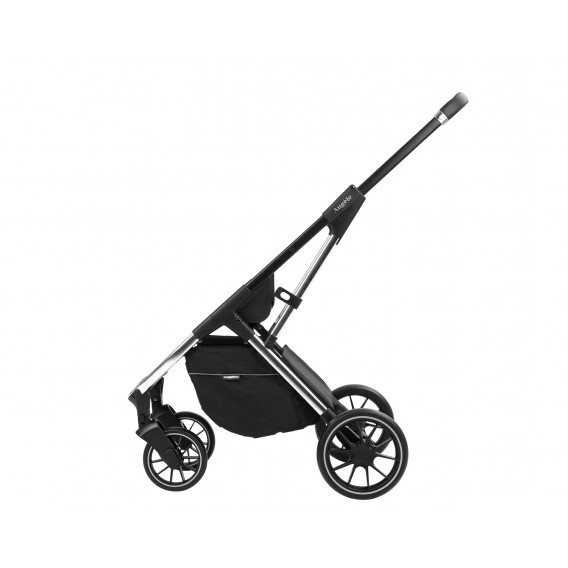 Комбинирана бебешка количка 3 в 1 Angele Chrome, сива Kikkaboo 310951 16