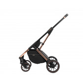 Комбинирана бебешка количка 3 в 1 Angele Chrome, черна Kikkaboo 310992 16