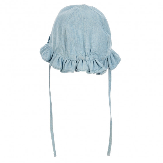 Памучна шапка за бебе, син цвят Chicco 311663 3