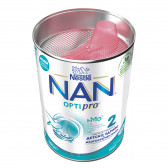 Висококачествено преходно мляко - NAN OptiPro 2 HM-O, метална кутия 400 г Nestle 311757 5