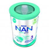 Обогатена млечна напитка NAN 3, 1+ години, кутия 400 гр. Nestle 311773 4