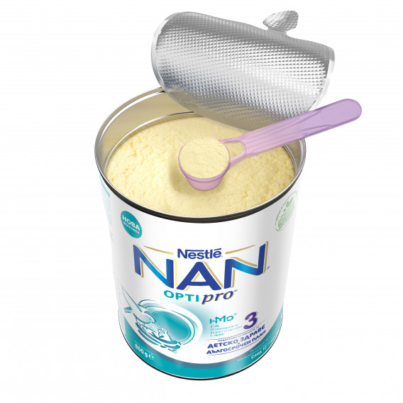 Обогатена млечна напитка NAN 3, 1+ години, кутия 800 гр. Nestle 311783 6