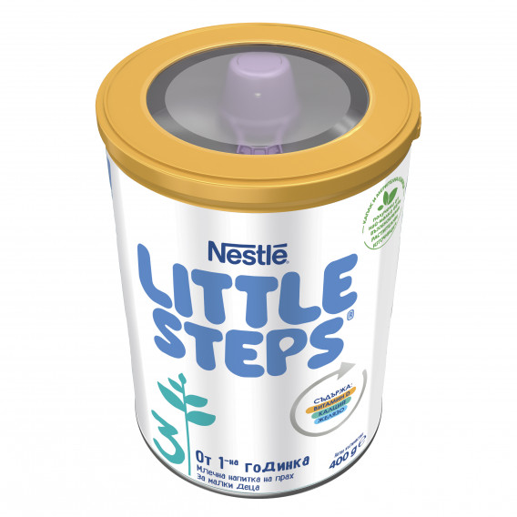 Мляко за кърмачета - Little Steps 3, метална кутия 400 г Nestle 311797 4