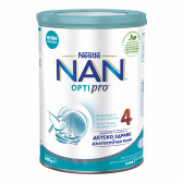 Обогатена млечна напитка NAN 4, 2+ години, кутия 400 гр. Nestle 311826 