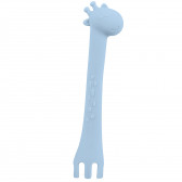 Лъжица силиконова, Giraffe, 1 бр., синя Kikkaboo 312297 2