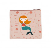 Чантичка за храна, русалка, 20 х 20 см, цвят: Розов Mycey 3124 1