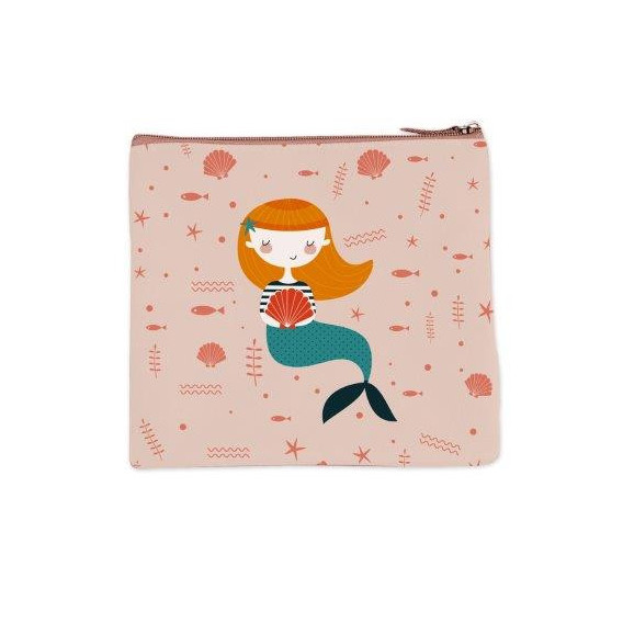Чантичка за храна, русалка, 20 х 20 см, цвят: Розов Mycey 3124 1