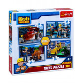 Пъзел - 4 в 1 - Bob the builder Trefl 312442 2