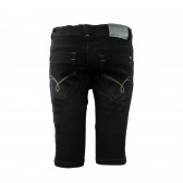 Къс дънков панталон в черен цвят за момче Ebound Denim 31367 2
