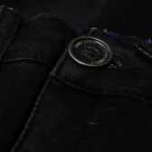 Къс дънков панталон в черен цвят за момче Ebound Denim 31368 3