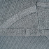 Къс панталон с декоративни джобове и копчета за бебе, сив Benetton 314231 3