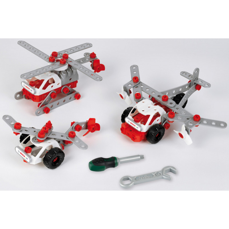 Детски комплект за сглобяване Bosch 3 в 1 Хеликоптер  315333