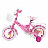 Детски велосипед Lara 12", розов ZIZITO 315577 3