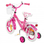 Детски велосипед Lara 12", розов ZIZITO 315578 4