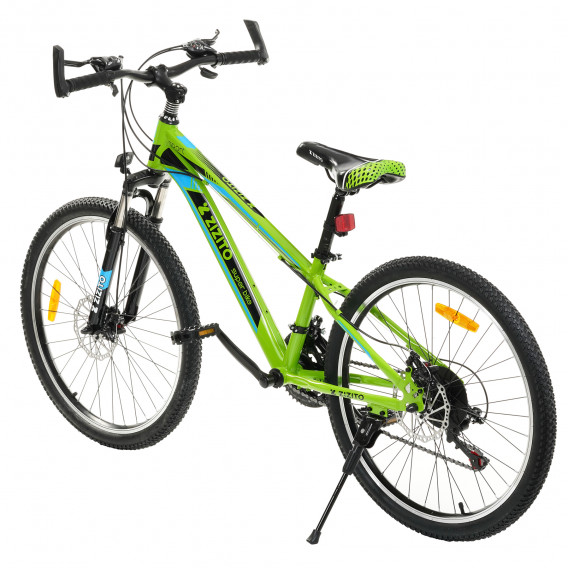 Детски велосипед Brooklin 24, зелен ZIZITO 315593 4