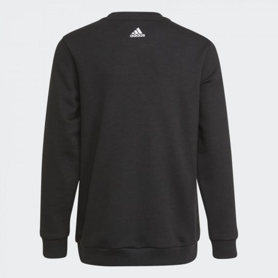 Суитшърт Essentials Logo, черен цвят Adidas 315650 2