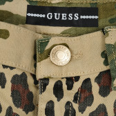 Дънки с животински принт и камуфлажни акценти, многоцветни Guess 315847 2