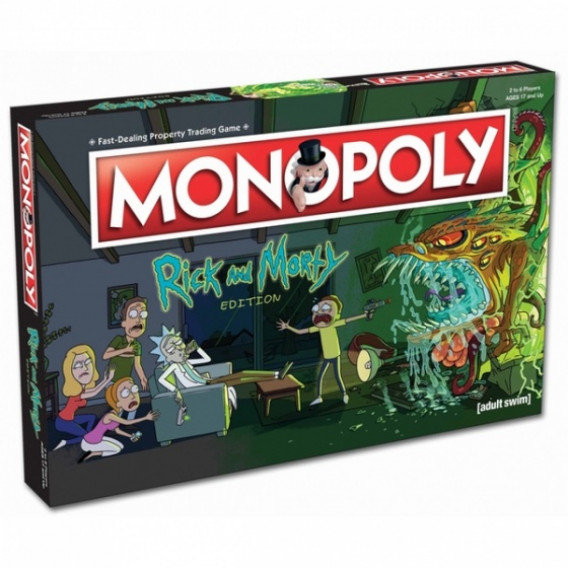 Монополи - Rick and Morty Monopoly 316629 
