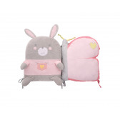 Комплект плюшени възглавници за кошара Pink Bunny Kikkaboo 316757 2