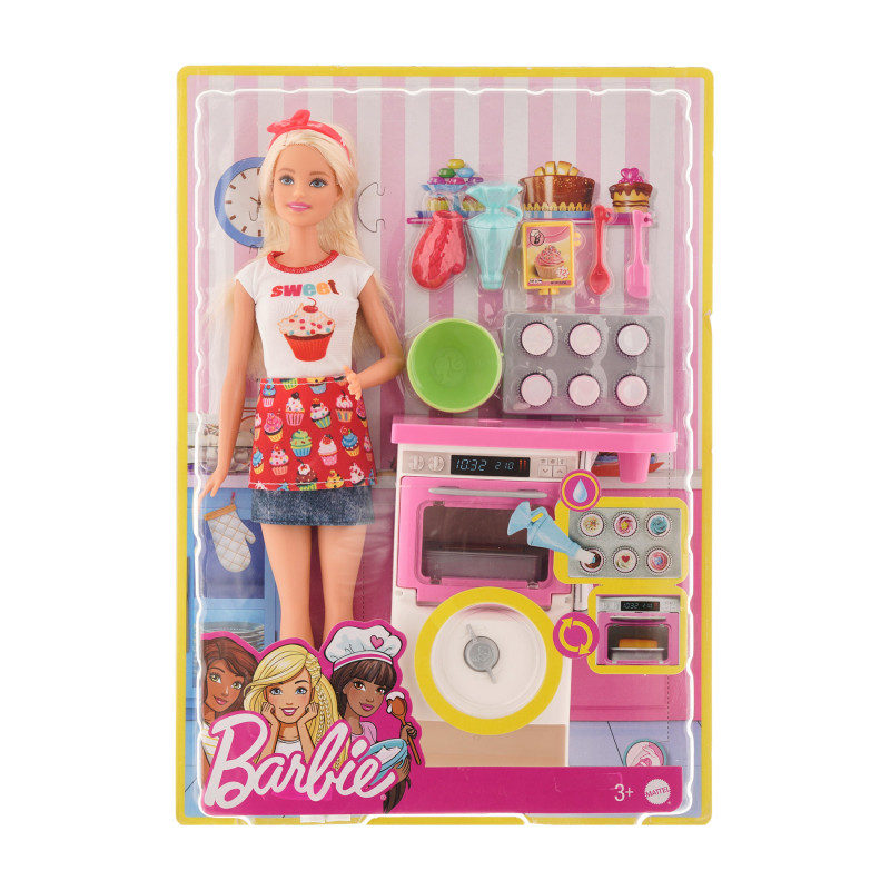 Барби Игрален комплект Шеф готвач за момиче  316814