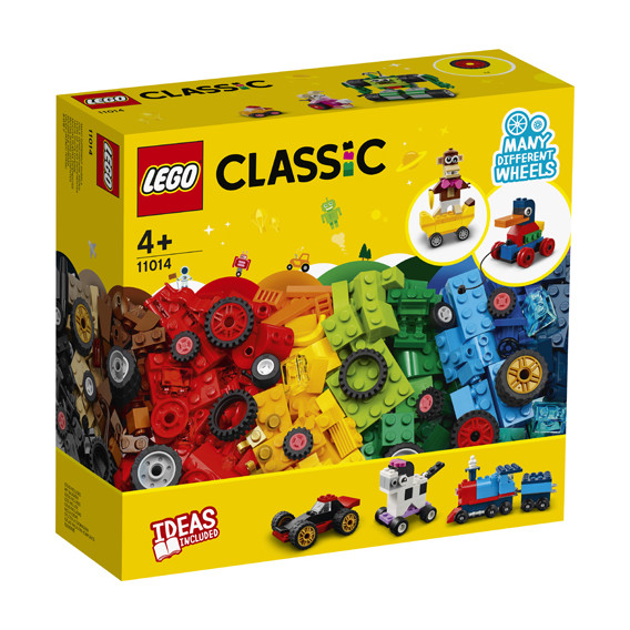 Конструктор - Тухлички и колела, 653 части Lego 316872 