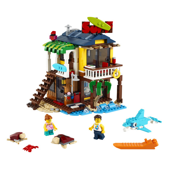 Конструктор - Плажна къща за сърф, 564 части Lego 316877 2