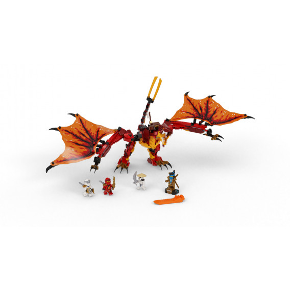 Конструктор - Нападение на огнен дракон, 563 части Lego 316881 2