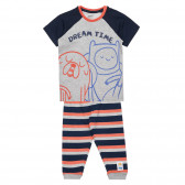 Пижама с щампа Dream Time, многоцветна ZY 317407 
