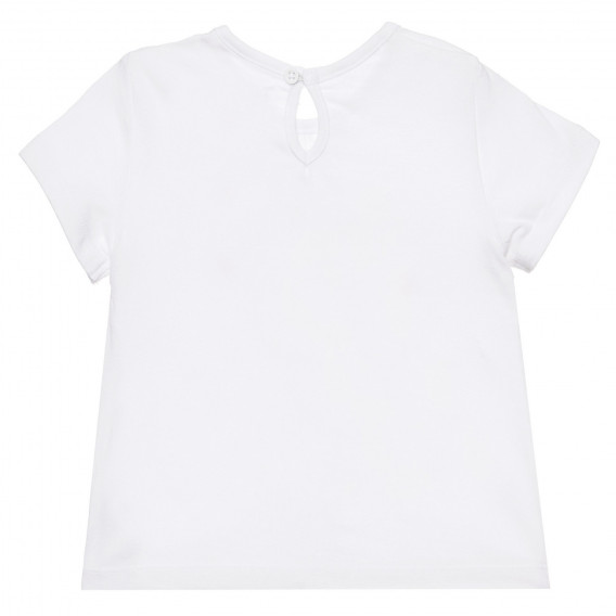 Комплект от тениска и клин с щампа на Пепеляшка за бебе, многоцветен ZY 317429 6