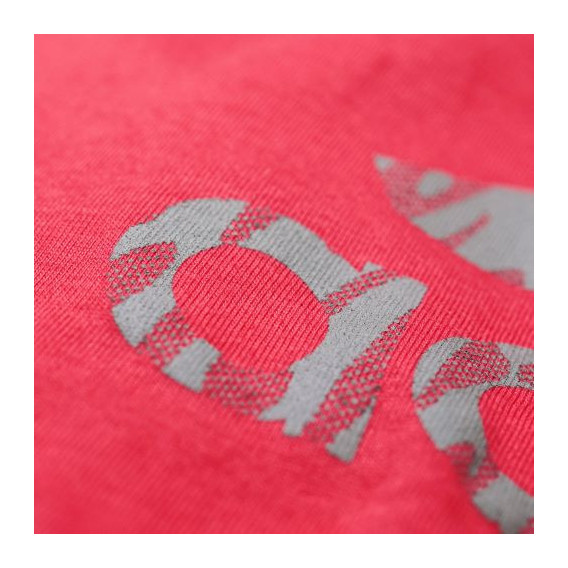Спортна тениска за момиче и с лого на марката отстрани Adidas 31799 3