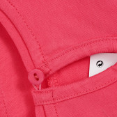 Памучна тениска Sun за бебе, розова ZY 318092 3