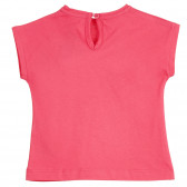 Памучна тениска Sun за бебе, розова ZY 318093 4