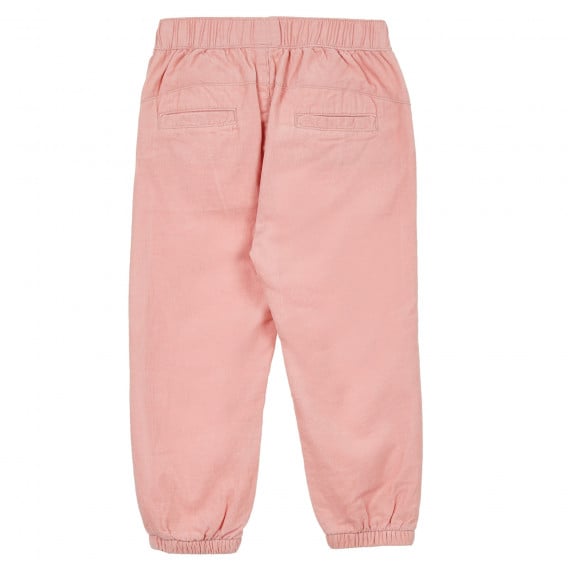 Джинсов панталон за бебе, розов ZY 318903 4