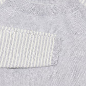 Плетен комплект от две части за бебе, сив ZY 319091 5