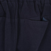 Елегантен панталон с висока талия за бебе, тъмносин ZY 319208 3
