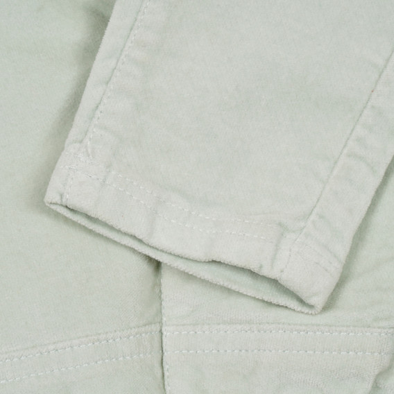 Панталон с ластична талия за бебе, зелен ZY 319278 3