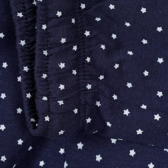 Памучно долнище на пижама с принт на звезди за момче ZY 319791 3
