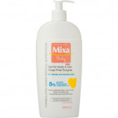 Измиващ гел за коса и тяло без сапун, 250 мл Mixa 319906 5