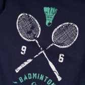 Памучна блуза Badminton, тъмносиня ZY 320486 2