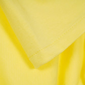 Памучна рокля за бебе, жълта ZY 320498 2